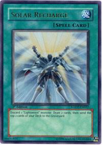 Solar Recharge LODT-EN052 card from Light of Destruction