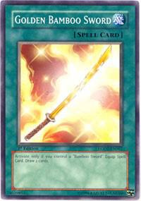 Golden Bamboo Sword LODT-EN062 card from Light of Destruction