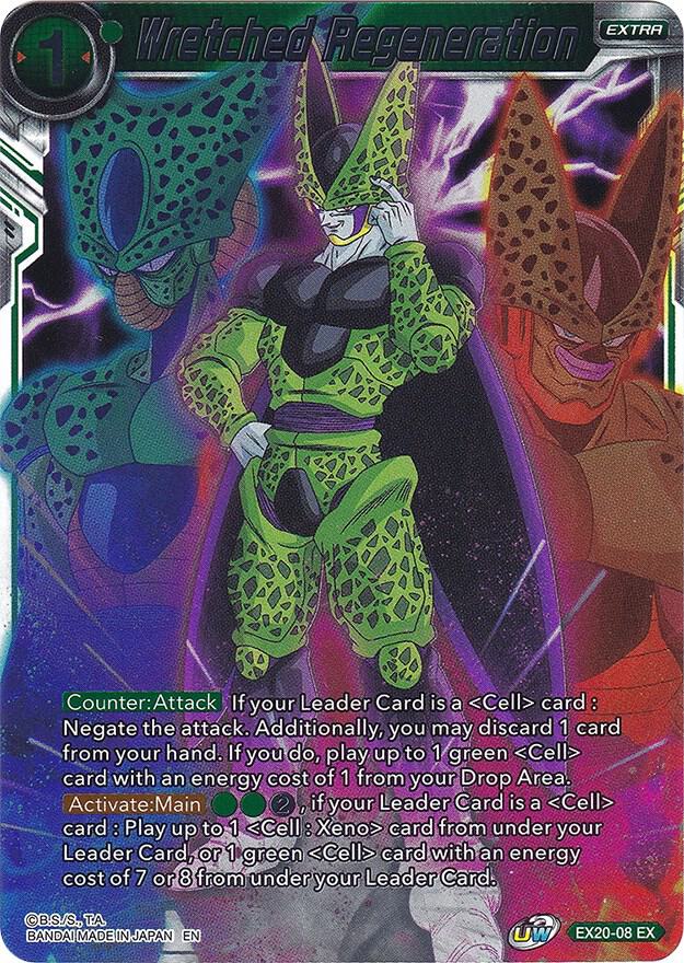 Wretched Regeneration EX20-08 card from Expansion Deck Box Set 20: Ultimate Deck 2022