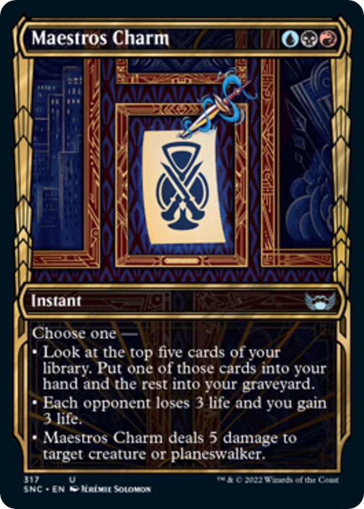 Maestros Charm (Showcase) 317 card from Streets of New Capenna