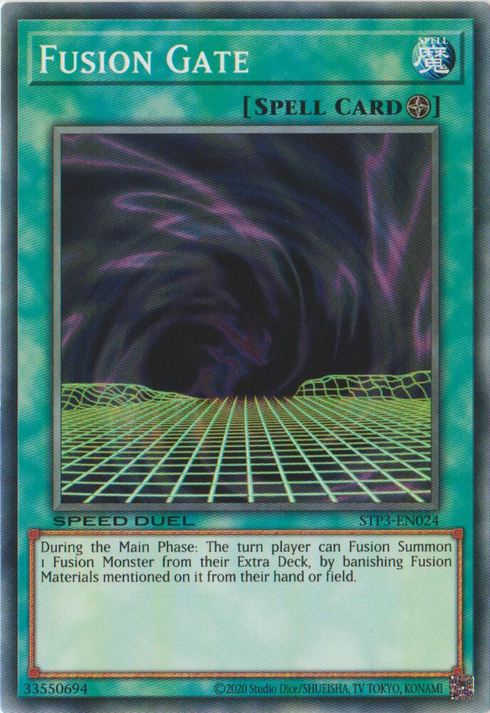Fusion Gate STP3-EN024 card from Speed Duel: Tournament Pack 3
