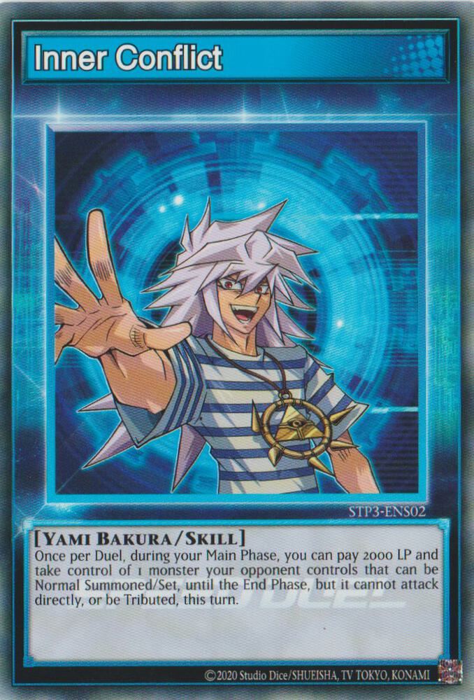 Inner Conflict STP3-ENS02 card from Speed Duel: Tournament Pack 3
