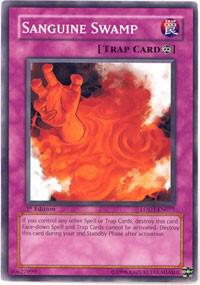 Sanguine Swamp LODT-EN077 card from Light of Destruction