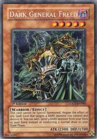 Dark General Freed LODT-EN083 card from Light of Destruction