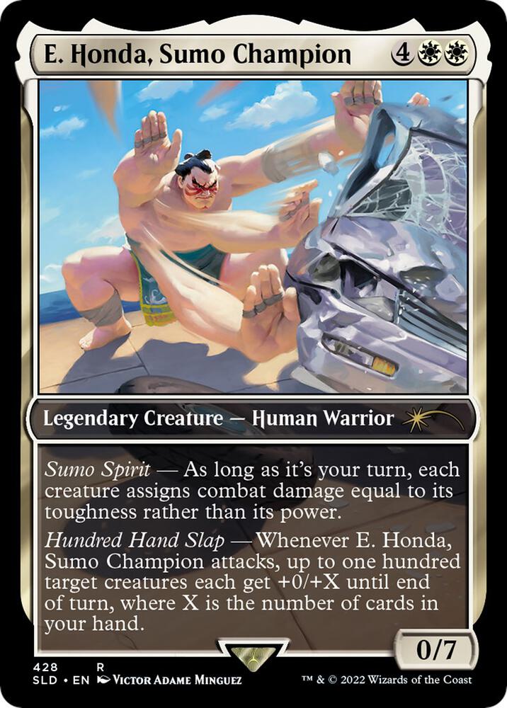 E. Honda, Sumo Champion 428 card from Secret Lair Drop Series