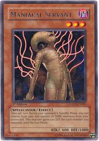 Maniacal Servant LODT-EN085 card from Light of Destruction