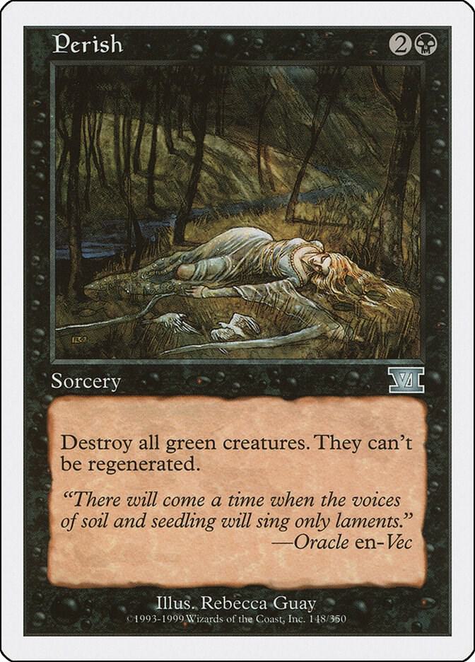 Perish 148 card from Classic Sixth Edition