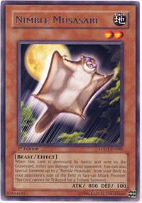 Nimble Musasabi LODT-EN086 card from Light of Destruction