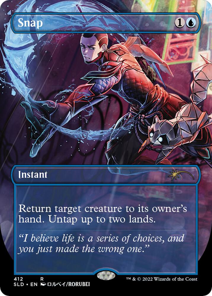 Snap 412 card from Secret Lair Drop Series