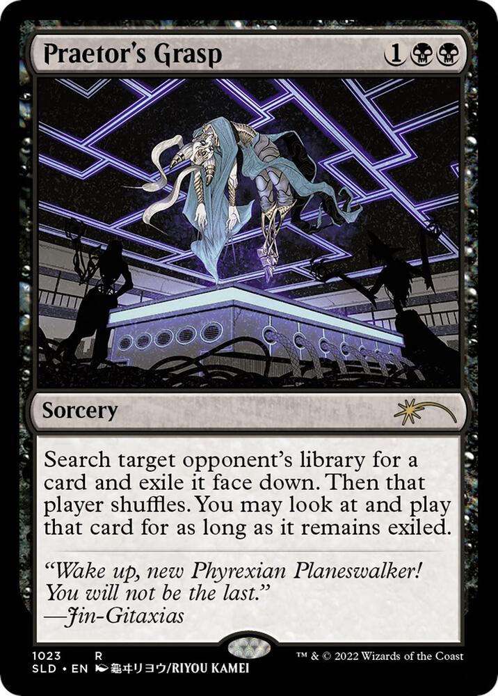 Praetor's Grasp 1023 card from Secret Lair Drop Series