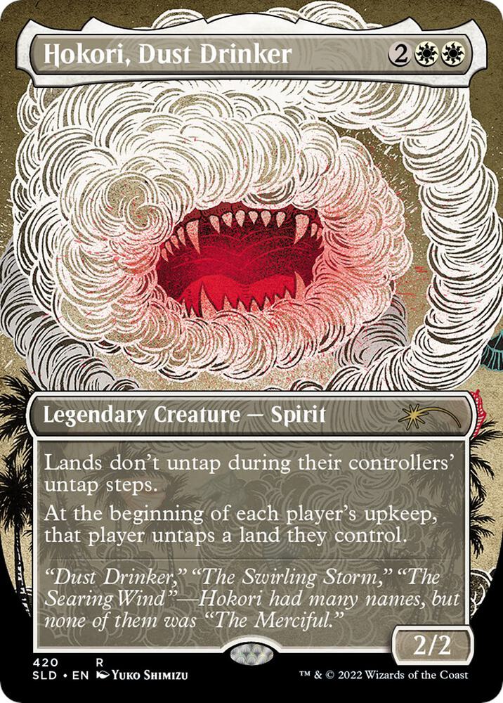 Hokori, Dust Drinker (Borderless) 420 card from Secret Lair Drop Series