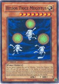 Helios Trice Megistus LODT-EN095 card from Light of Destruction