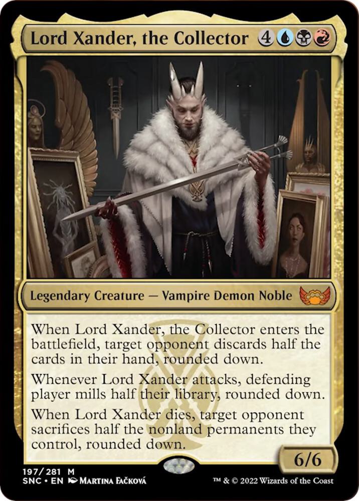 Lord Xander, the Collector 197 card from Streets of New Capenna