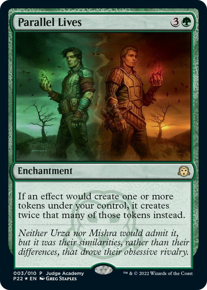 Parallel Lives 3 card from Judge Promos