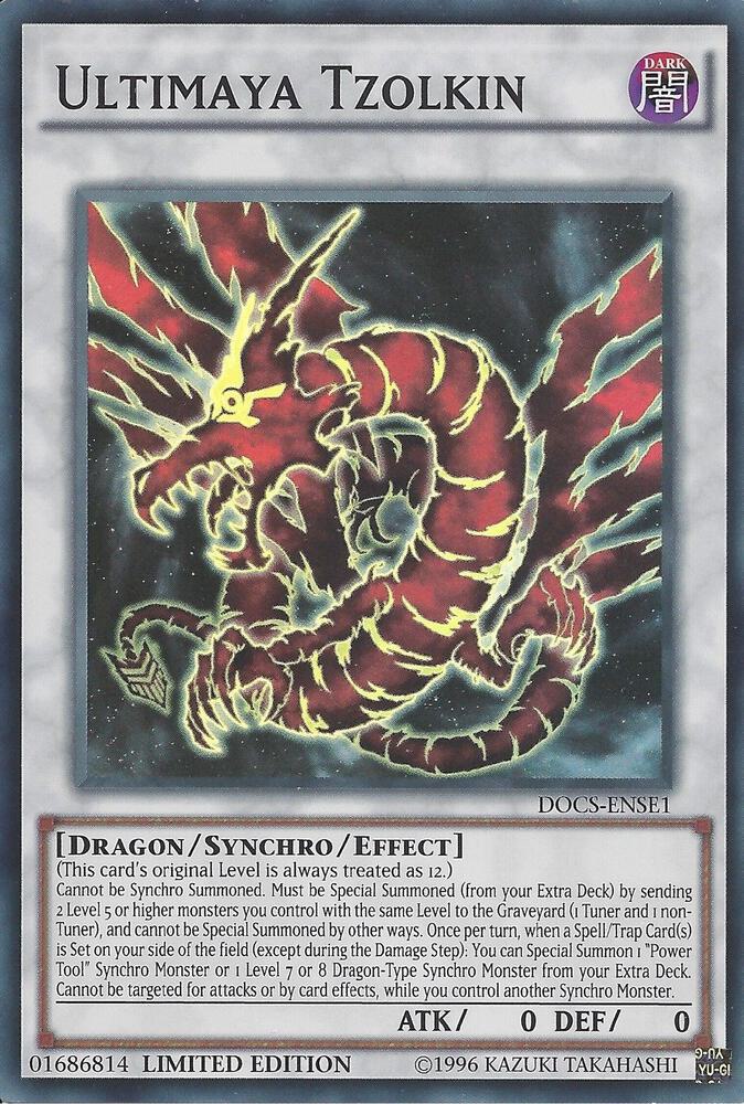 Ultimaya Tzolkin DOCS-ENSE1 card from Dimension of Chaos