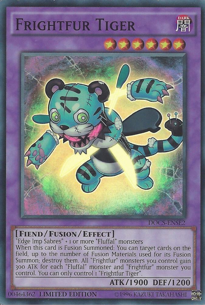 Frightfur Tiger DOCS-ENSE2 card from Dimension of Chaos