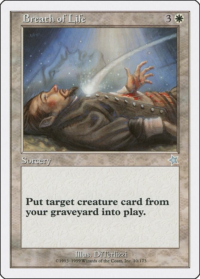 Breath of Life 10 card from Starter 1999