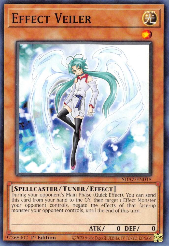 Effect Veiler SDAZ-EN018 card from Structure Deck: Albaz Strike