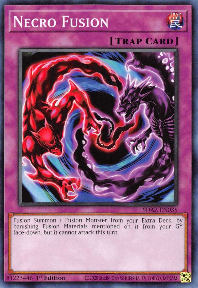 Necro Fusion SDAZ-EN035 card from Structure Deck: Albaz Strike
