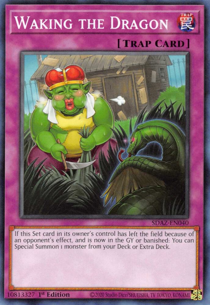 Waking the Dragon SDAZ-EN040 card from Structure Deck: Albaz Strike
