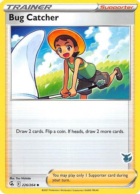 Bug Catcher (Eevee Stamped) 226/264 card from Battle Academy 2022