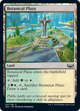 Botanical Plaza 247 card from Streets of New Capenna