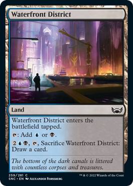 Waterfront District 259 card from Streets of New Capenna