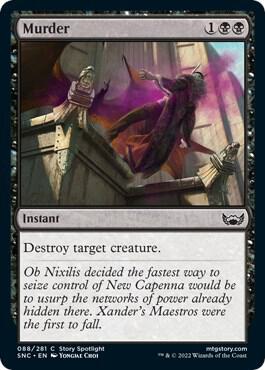 Murder 88 card from Streets of New Capenna