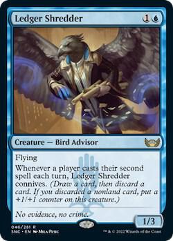 Ledger Shredder 46 card from Streets of New Capenna