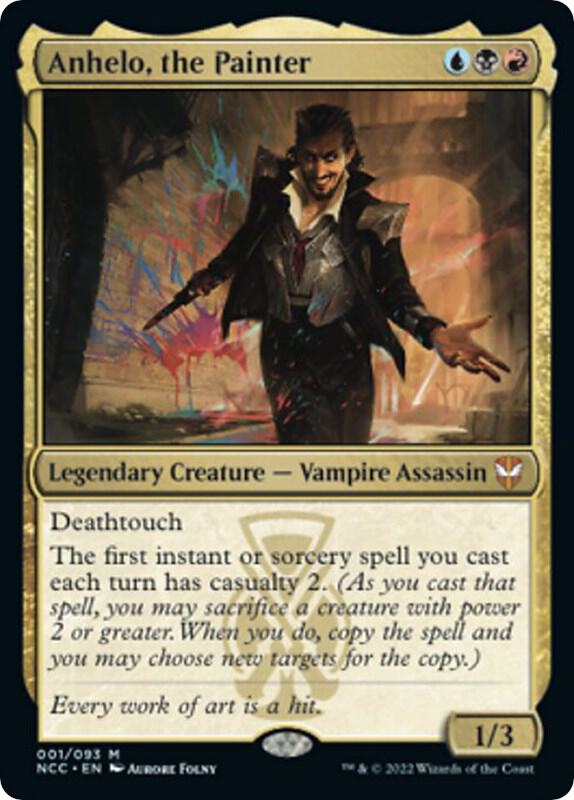 Anhelo, the Painter 1 card from Commander: Streets of New Capenna