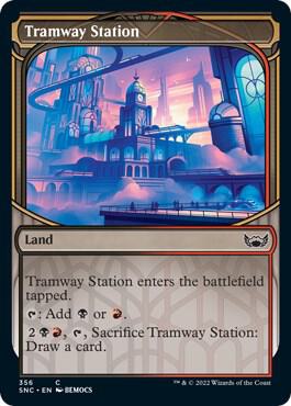 Tramway Station (Showcase) 356 card from Streets of New Capenna