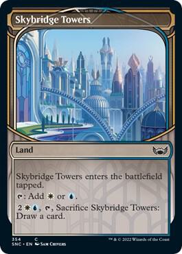 Skybridge Towers (Showcase) 354 card from Streets of New Capenna