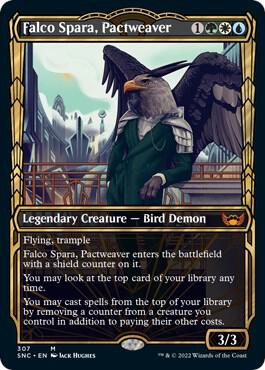 Falco Spara, Pactweaver (Showcase) 307 card from Streets of New Capenna
