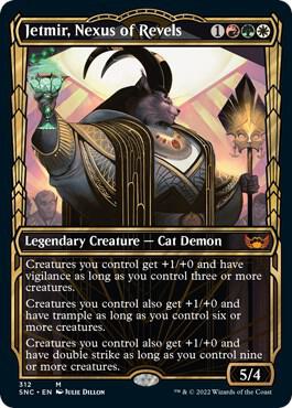 Jetmir, Nexus of Revels (Showcase) 312 card from Streets of New Capenna