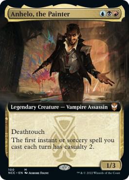 Anhelo, the Painter (Extended Art) 100 card from Commander: Streets of New Capenna