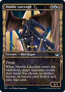 Nimble Larcenist (Showcase) 321 card from Streets of New Capenna