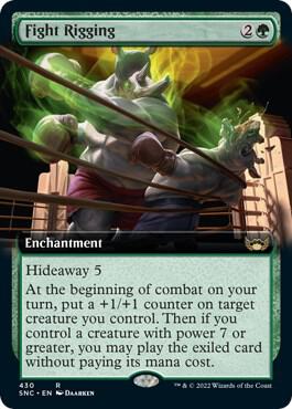 Fight Rigging (Extended Art) 430 card from Streets of New Capenna