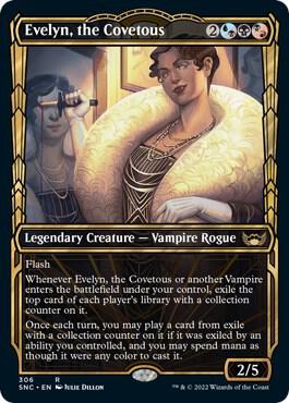 Evelyn, the Covetous (Showcase) 306 card from Streets of New Capenna