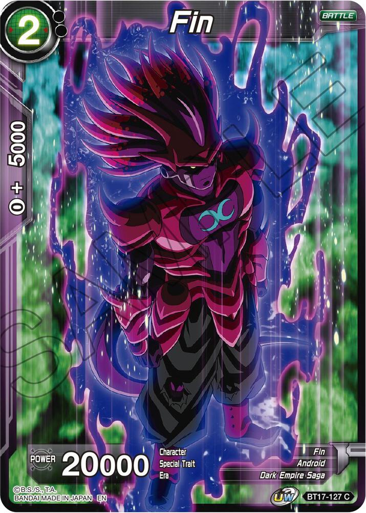 Fin BT17-127 card from Ultimate Squad