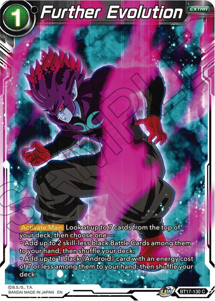 Further Evolution BT17-130 card from Ultimate Squad
