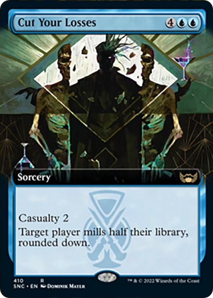 Cut Your Losses (Extended Art) 410 card from Streets of New Capenna