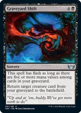 Graveyard Shift 81 card from Streets of New Capenna