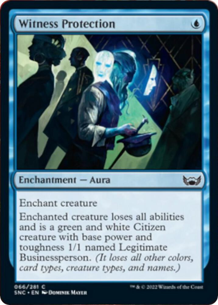 Witness Protection 66 card from Streets of New Capenna