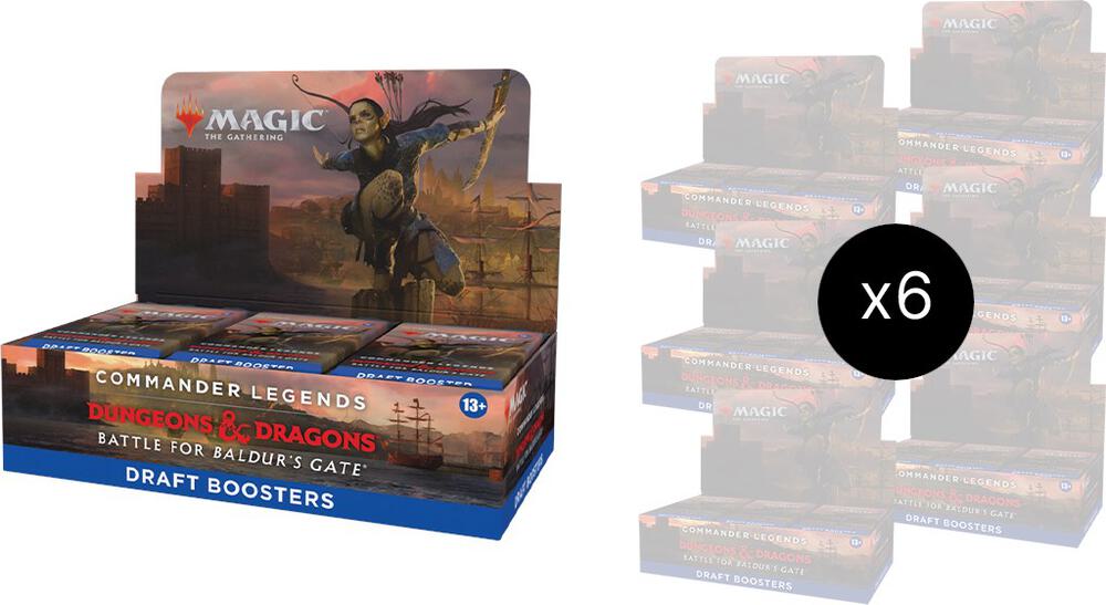 Commander Legends: Battle for Baldur's Gate - Draft Booster Box Case card from Commander Legends: Battle for Baldur's Gate