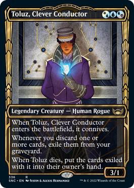 Toluz, Clever Conductor (Showcase) 336 card from Streets of New Capenna