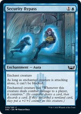Security Bypass 59 card from Streets of New Capenna