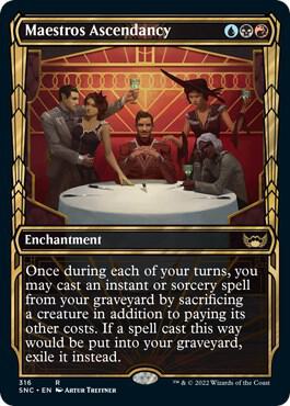 Maestros Ascendancy (Showcase) 316 card from Streets of New Capenna