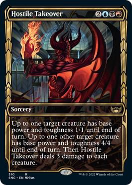 Hostile Takeover (Showcase) 310 card from Streets of New Capenna
