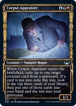 Corpse Appraiser (Showcase) 302 card from Streets of New Capenna