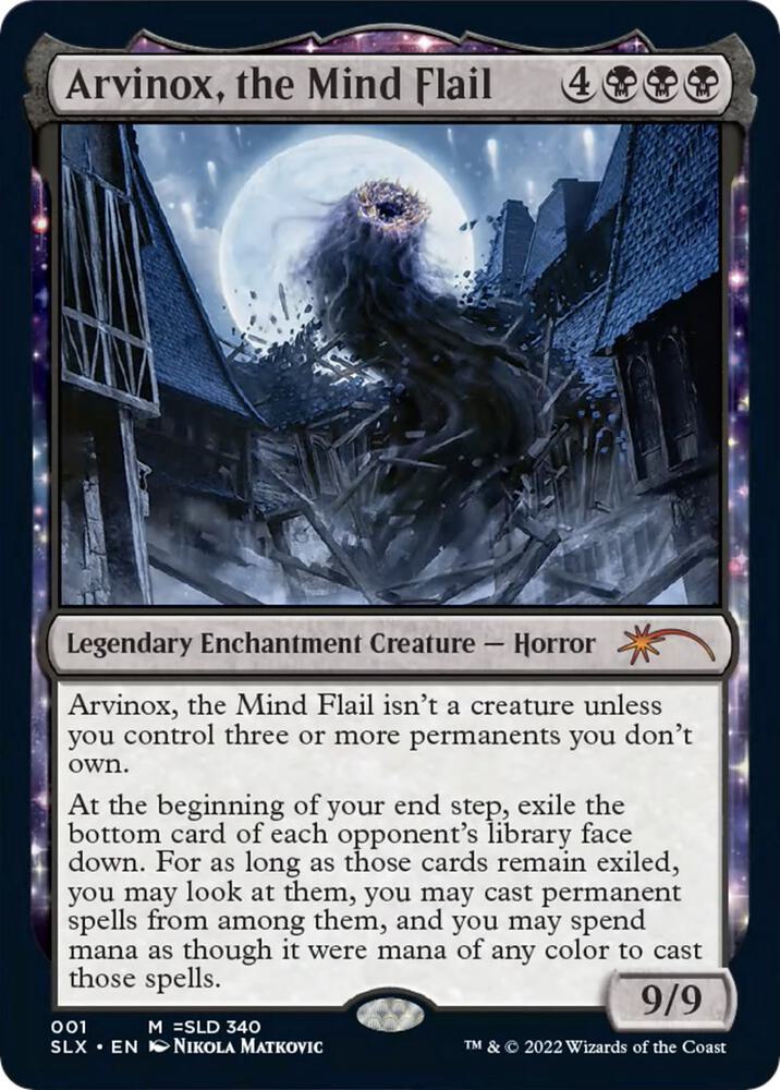 Arvinox, the Mind Flail 1 card from SLX Cards